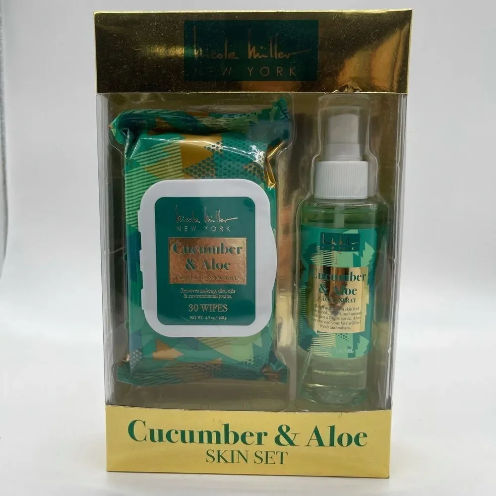 Nicole Miller Cucumber & Aloe Skin Set